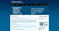 Desktop Screenshot of fontaneroalgete.com